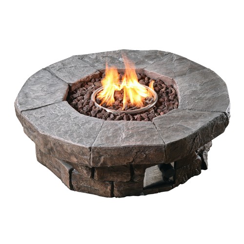 Garden fire pit - fire, gas