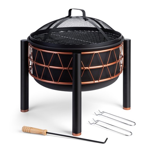 Vonhaus fire pit in 1 - pit,, 2