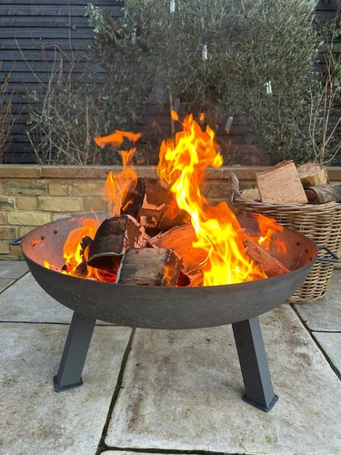 Large garden fire - large, outdoor