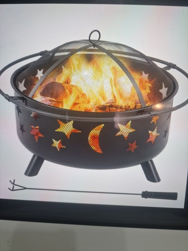 Costoffs round fire pit - round,