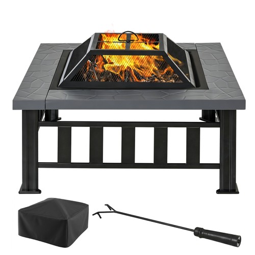 Outsunny fire pit heater - outsunny,