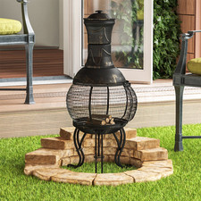 Chimenea Fire Pit Cast Iron