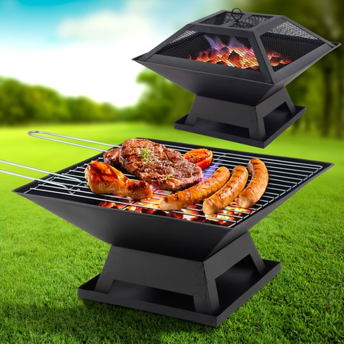 Bbq grill fire pit - fire, garden
