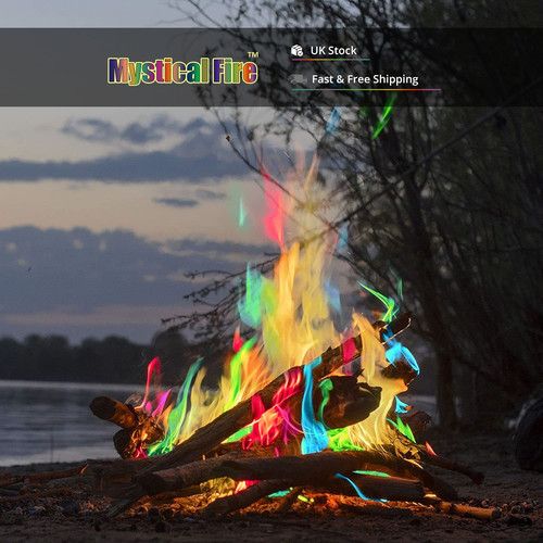 Mystical fire magic - magic, neon